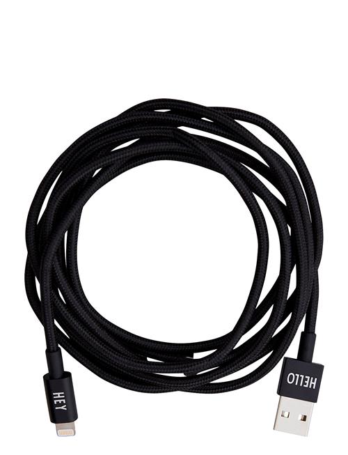 Design Letters Extra Long Cable Iph Design Letters Black