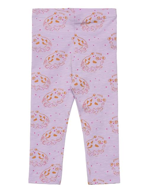 Se Soft Gallery Sgbaby Paula Hedgehog Leggings Soft Gallery Purple ved Booztlet