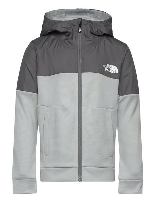 Se The North Face B Mountain Athletics Full Zip Hoodie The North Face Grey ved Booztlet