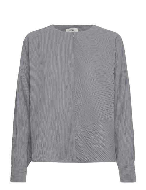 Mads Nørgaard Crinckle Pop Fleur Shirt Mads Nørgaard Grey