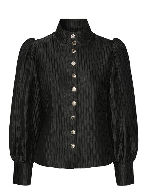 Se YAS Yasripple Ls Shirt - Show YAS Black ved Booztlet