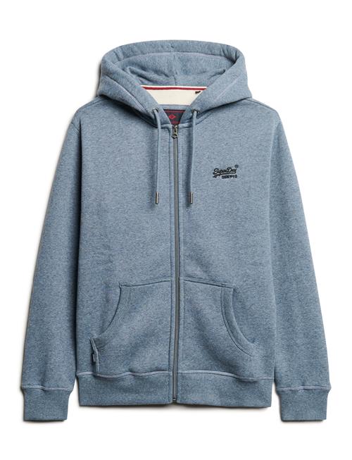 Superdry Essential Logo Zip Hoodie Superdry Blue