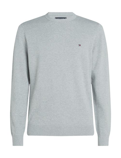 Se Tommy Hilfiger Classic Cotton Crew Neck Tommy Hilfiger Grey ved Booztlet