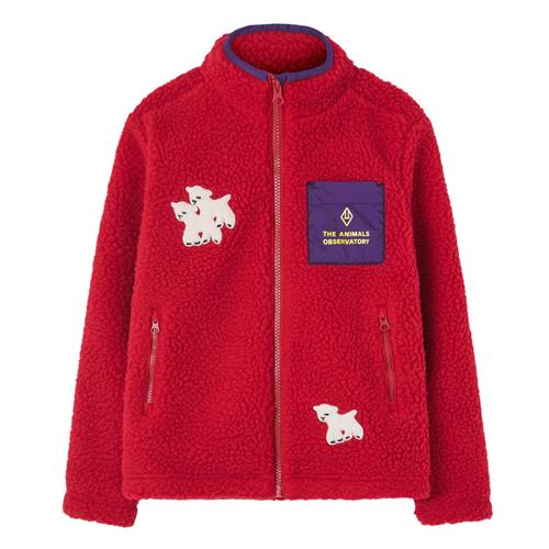 Se The Animals Observatory Shrew Fleecejakke Red | Rød | 2 years ved Babyshop