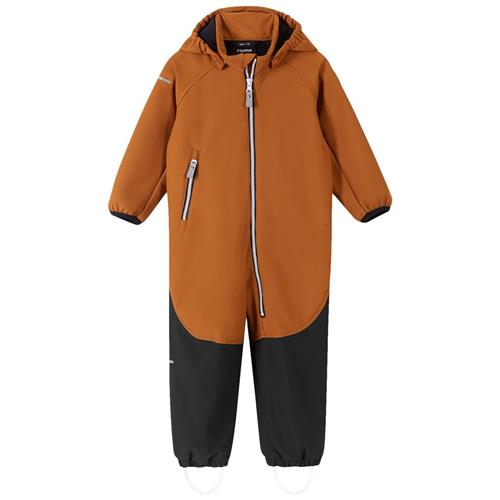 Se Reima Mjosa Softshell-overall Kanelbrun | Brun | 74 cm ved Babyshop