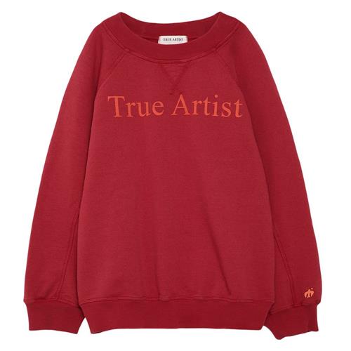 True Artist Sweatshirt Scarlet Red | Rød | 4-5 years