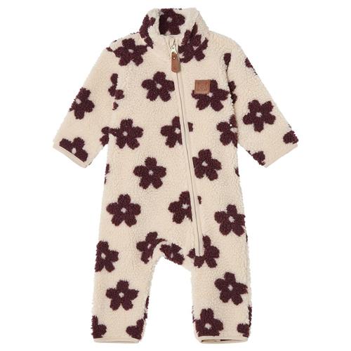 Se Kuling Austin Pile Blomstret Fleece Overtræk Aubergine Flower |  | 80 cm ved Babyshop