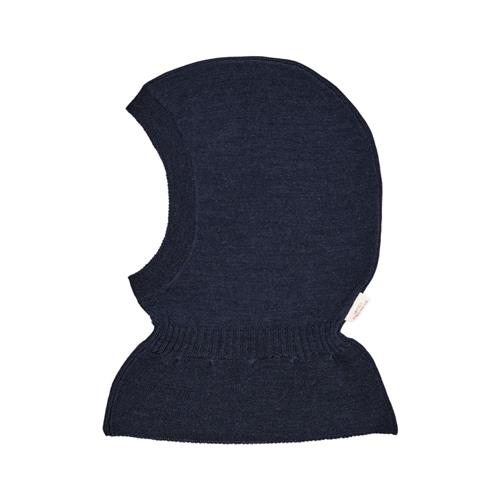 Copenhagen Colors Lt. Knitted Merino Balaclava with Frill  Navy | Marine blå | 53/54 cm