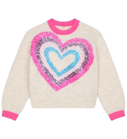 Se Billieblush Billieblush Bluse - Strik - Uld - Ivory ved KidsWorld