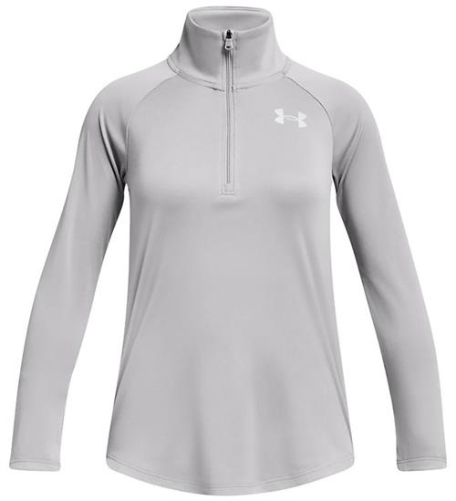 Se Under Armour Bluse m. LynlÃ¥s - Tech Graphic - Pitch Gray ved KidsWorld