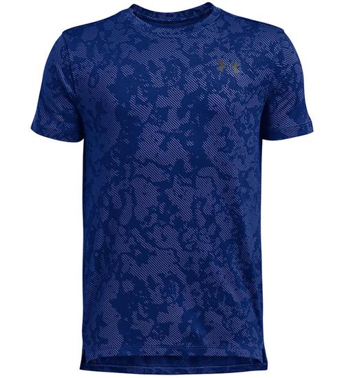 Se Under Armour T-shirt - Tech Vent Geode - Tech Blue ved KidsWorld