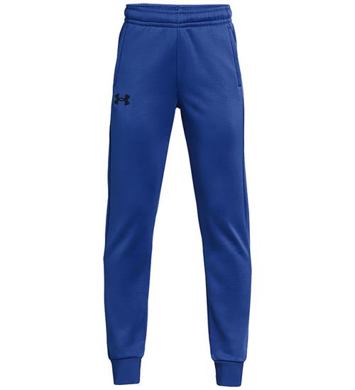 Se Under Armour TrÃ¦ningsbukser m. Fleece - Tech Blue ved KidsWorld