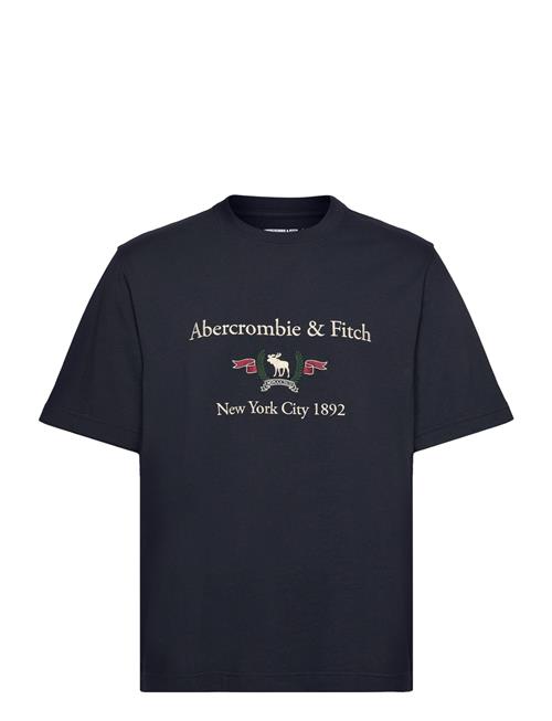 Se Abercrombie & Fitch Anf Mens Graphics Abercrombie & Fitch Blue ved Booztlet