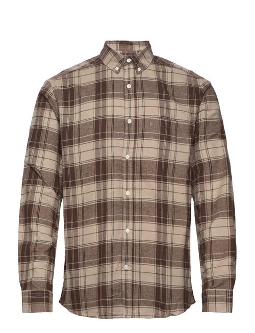 ONLY & SONS Onsluka Reg Ls Check Shirt ONLY & SONS Beige