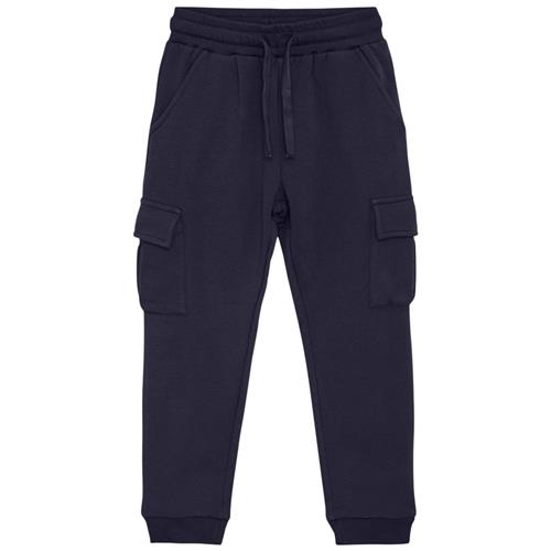 Se EnFant Joggingbukser Parisian Night | Marine blå | 110 cm ved Babyshop