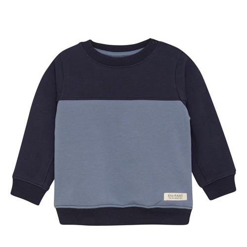 Se EnFant Sweatshirt Parisian Night | Marine blå | 68 cm ved Babyshop