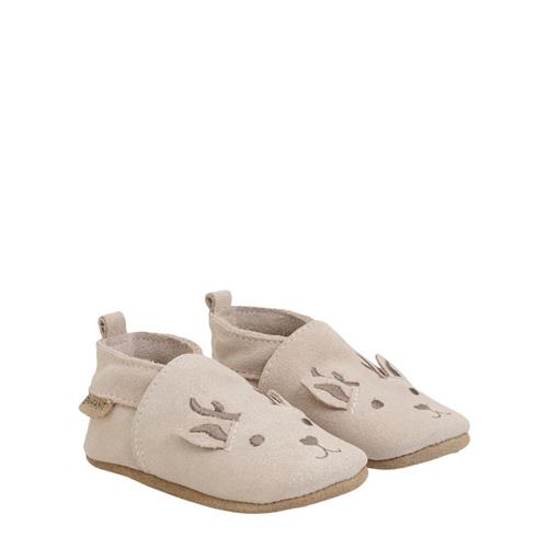 Se EnFant Slippers Suede Animal  Burnished Lilac | Lilla | 19 EU ved Babyshop