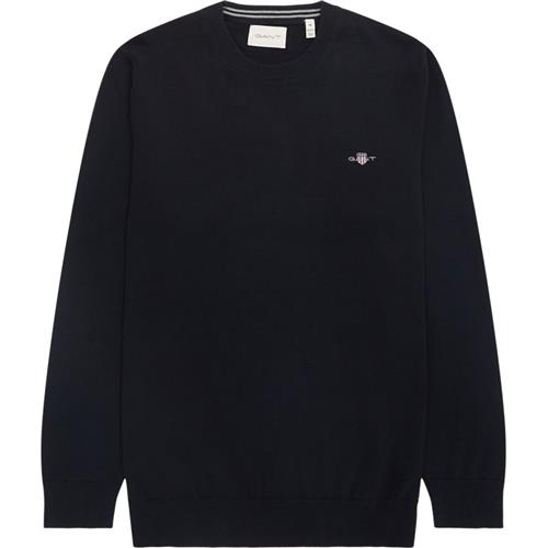 Gant - Classic Cotton C-Neck Strik