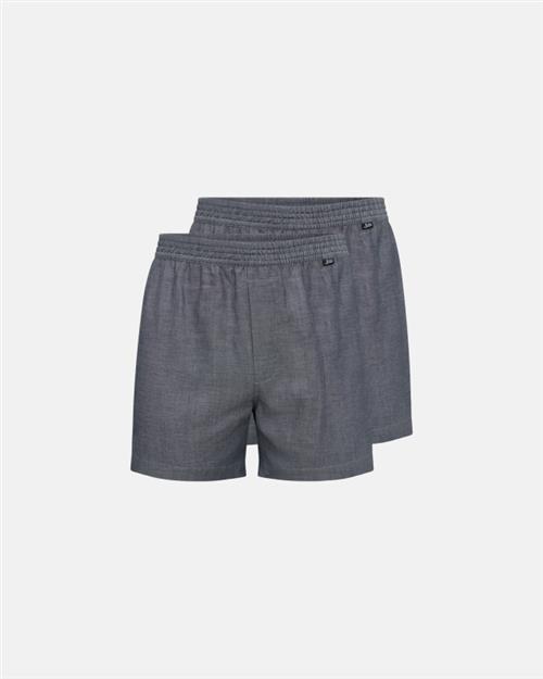 Boxershorts | 2-pak | 100 bomuld | Grå