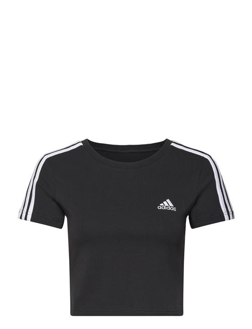 Se adidas Sportswear W 3S Baby T Adidas Sportswear Black ved Booztlet