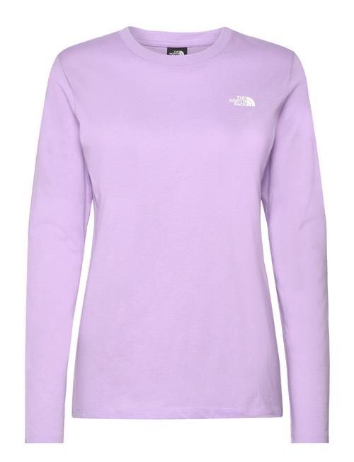 The North Face W L/S Simple Dome Tee The North Face Purple