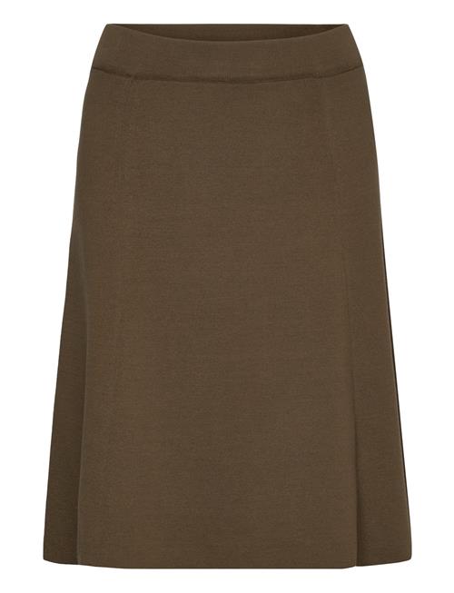 Heavy Knit Skirts Marc O'Polo Brown