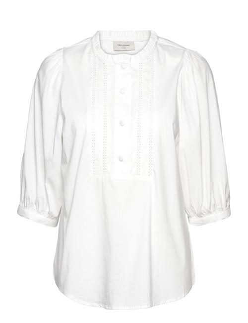 Se FREE/QUENT Fqboya-Blouse FREE/QUENT White ved Booztlet