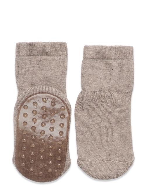 mp Denmark Cotton Socks - Anti-Slip Mp Denmark Brown