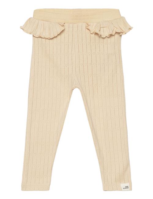 Se Sofie Schnoor Baby and Kids Leggings Sofie Schnoor Baby And Kids Cream ved Booztlet