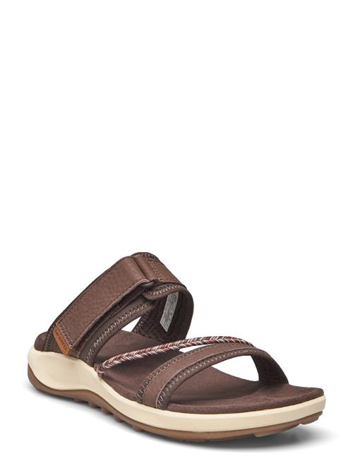 Se Merrell Women's Terran 4 Slide - Bracken Merrell Brown ved Booztlet