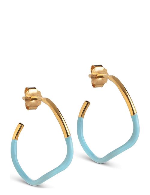 Enamel Copenhagen Sway Hoops Enamel Copenhagen Gold