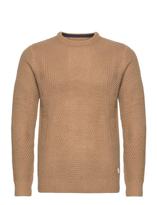 Jack & Jones Jjstandford Knit Crew Neck Jack & J S Beige