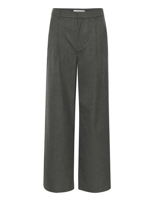 Se Gestuz Paulagz Melange Mw Wide Pants Gestuz Grey ved Booztlet