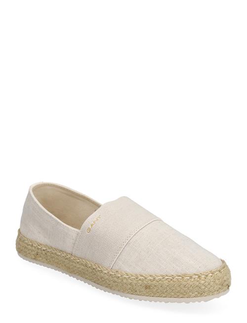 Se GANT Raffiaville Espadrille GANT Beige ved Booztlet