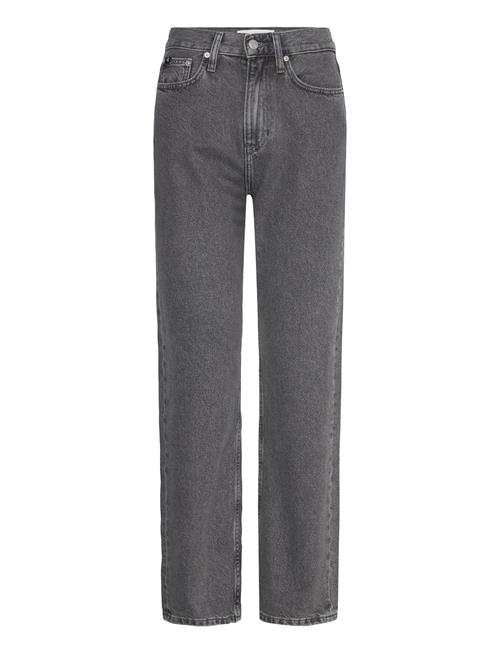 Se Calvin Klein Jeans High Rise Straight Calvin Klein Jeans Grey ved Booztlet