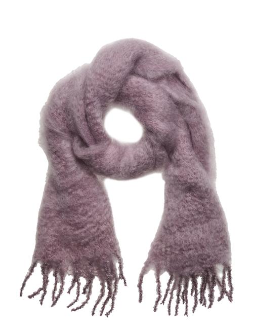 Aurora Kid Mohair Scarf Balmuir Purple