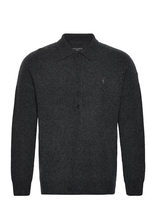 AllSaints Shapley Ls Polo AllSaints Black