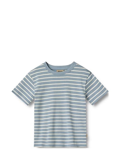 Wheat T-Shirt S/S Fabian Wheat Blue