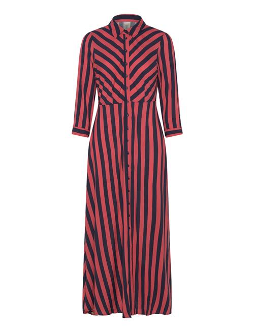 YAS Yassavanna Long Shirt Dress S. Noos YAS Red