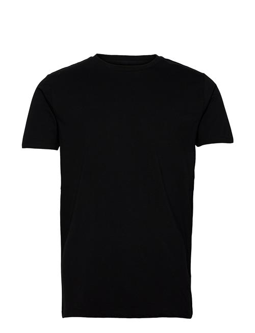 Se Lindbergh Mens Stretch Crew Neck Tee S/S Lindbergh Black ved Booztlet