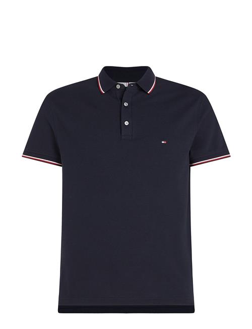 Se Tommy Hilfiger 1985 Rwb Tipped Slim Polo Tommy Hilfiger Navy ved Booztlet