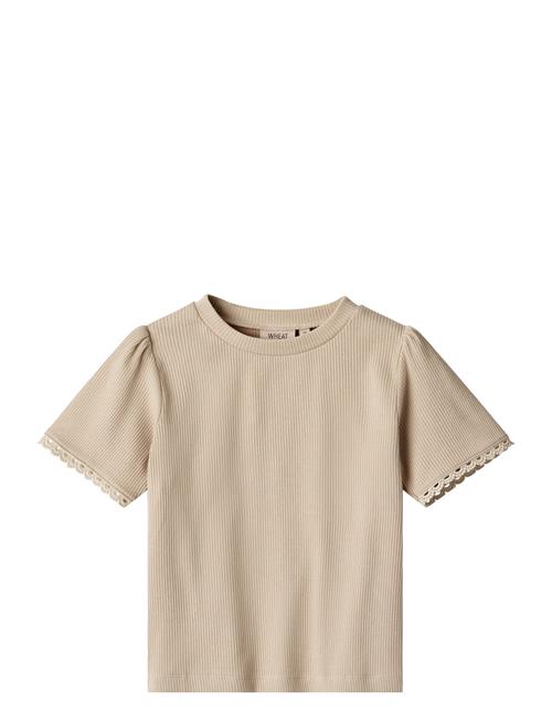 Wheat T-Shirt S/S Iris Wheat Beige