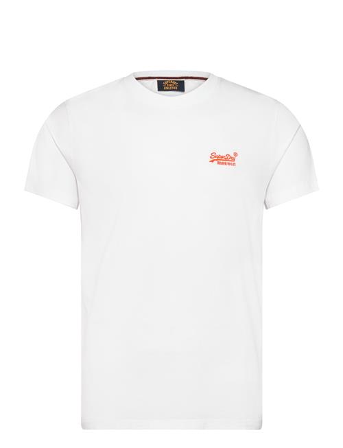 Superdry Essential Logo Emb Neon Tee Superdry White