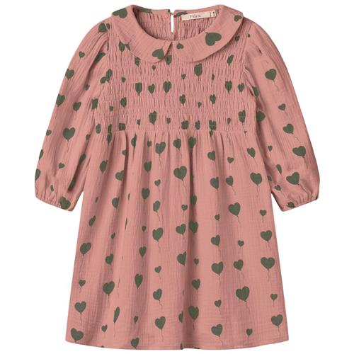 Se Fliink Love Dress TennDEC6 Ash Rose AOP | Lyserød | 18 months ved Babyshop