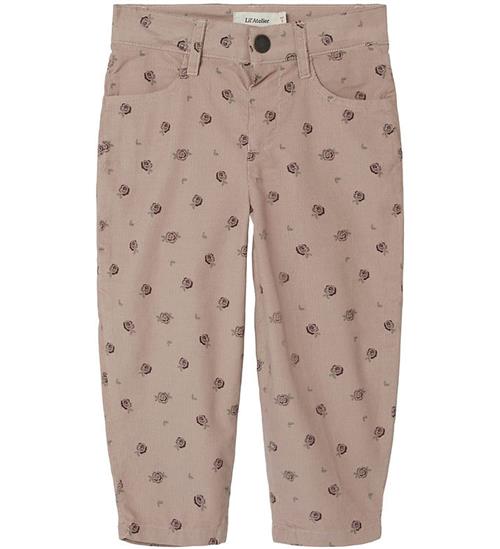 Lil Atelier Lil Atelier Bukser - NmfBella - Gray Morn/Floral