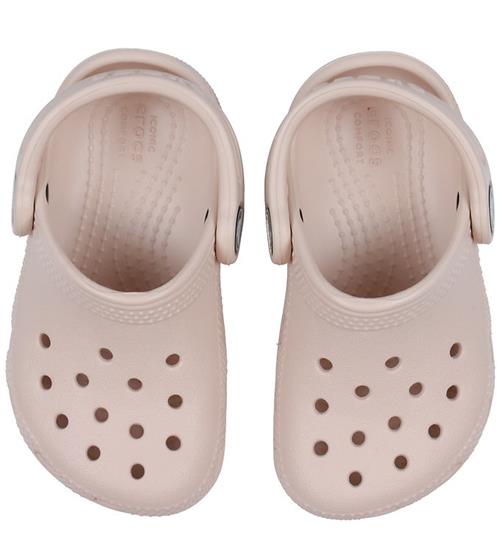 Se Crocs Crocs Sandaler - Classic Clog T - Quartz ved KidsWorld