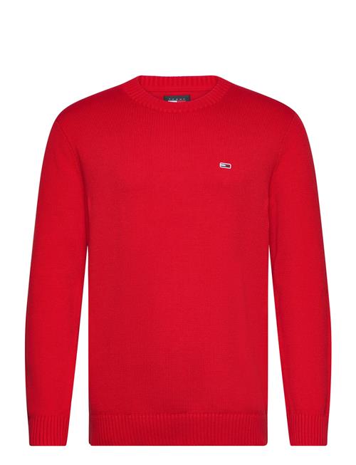 Tommy Jeans Tjm Slim Essntls C-Neck Sweater Tommy Jeans Red