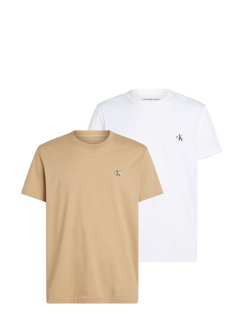 Calvin Klein Jeans 2 Pack Monologo T-Shirt Calvin Klein Jeans Beige