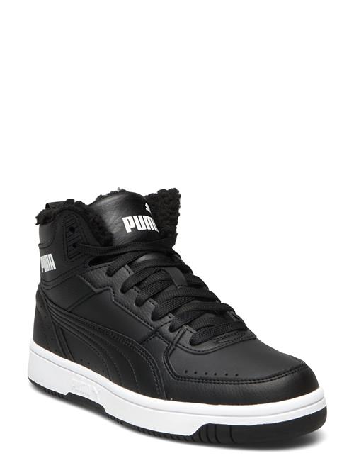 Se PUMA Puma Rebound Joy Fur Jr PUMA Black ved Booztlet