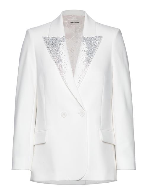 Zadig & Voltaire Visit Tailleur Strass Rain Zadig & Voltaire White